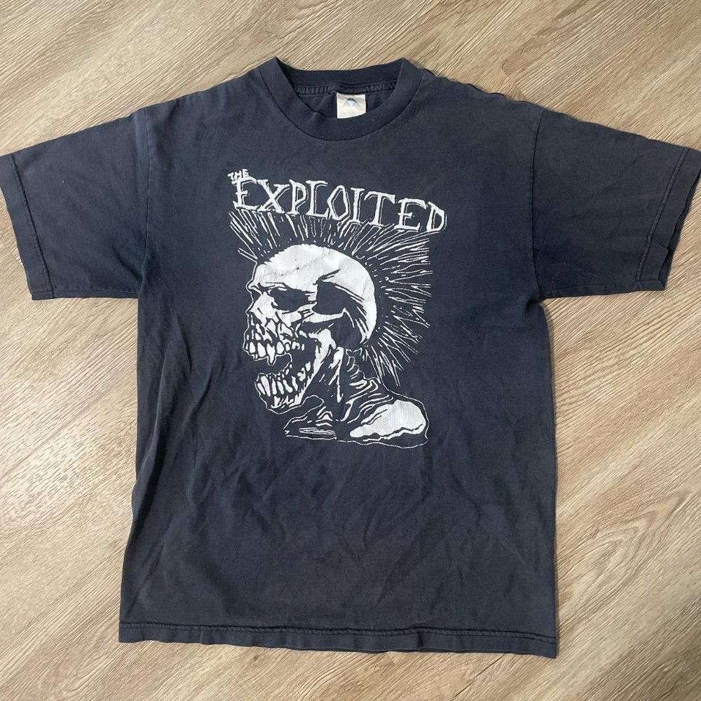 Vintage 80s exploited punk t grail